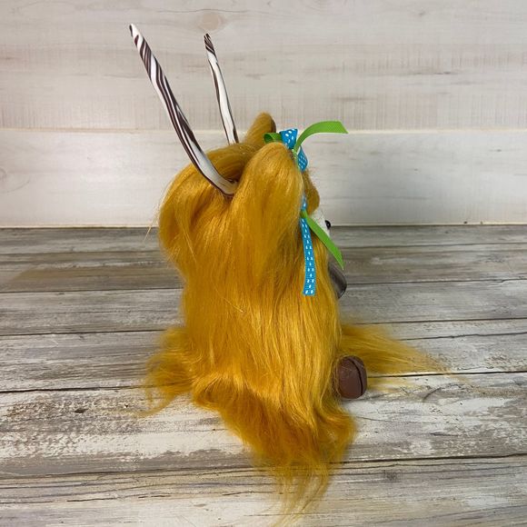 🚫SOLD🚫 Highland Coo Cow Gnome Scottish Handmade Decor Farmhouse Polka Dot Daisy - Picture 5 of 11